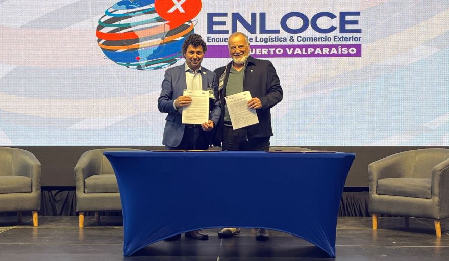 Puertos de Valparaíso y La Plata firman un convenio de colaboración para potenciar la logística regional