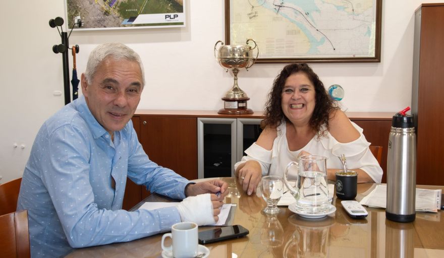 El Puerto La Plata fortalece la articulación con municipios para mejorar la logística y el desarrollo productivo