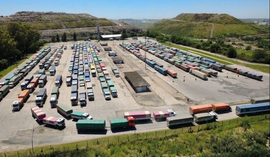El Up River superó los 13.500 camiones en una semana de alta actividad logística