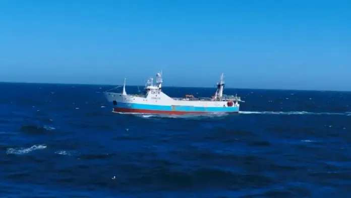 Prefectura detectó un pesquero español operando dentro de la Zona Económica Exclusiva Argentina