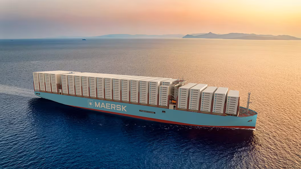 Maersk encargó ocho portacontenedores de 18.600 TEU como parte de su programa de renovación de flota
