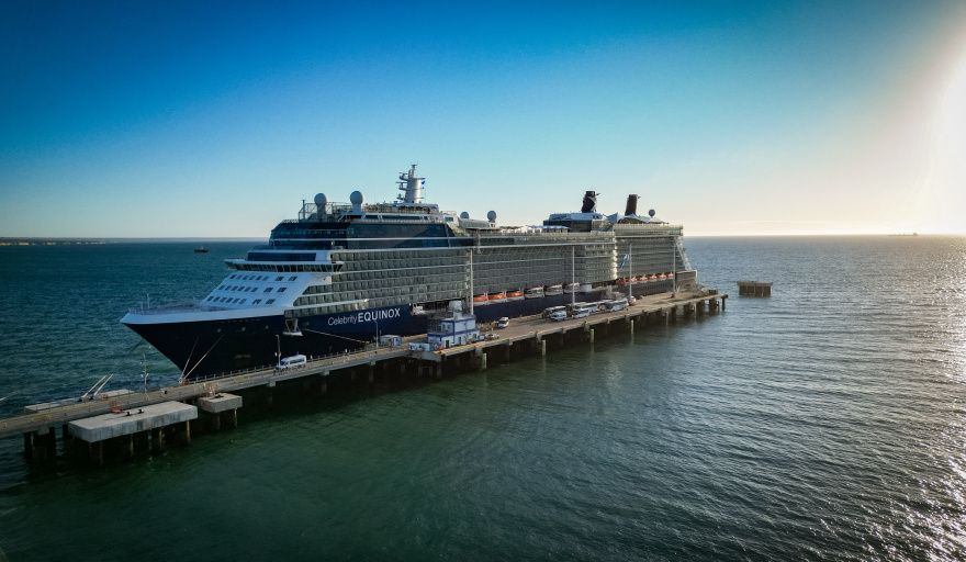 El Celebrity Equinox cerró su temporada en Chubut y confirmó nuevas escalas para los próximos años