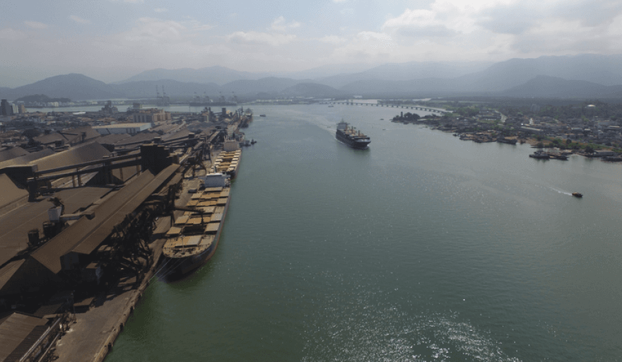Brasil somete a consulta pública la concesión del canal de acceso al Puerto de Santos