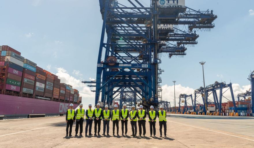 TTI ALGECIRAS recibe al CEO de HMMen un momento clave para la expansión de la terminal