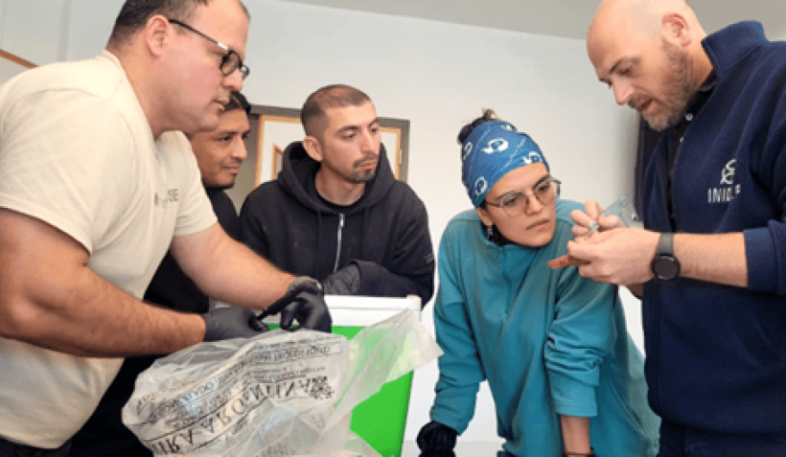El INIDEP capacitó a observadores pesqueros de Santa Cruz en biología