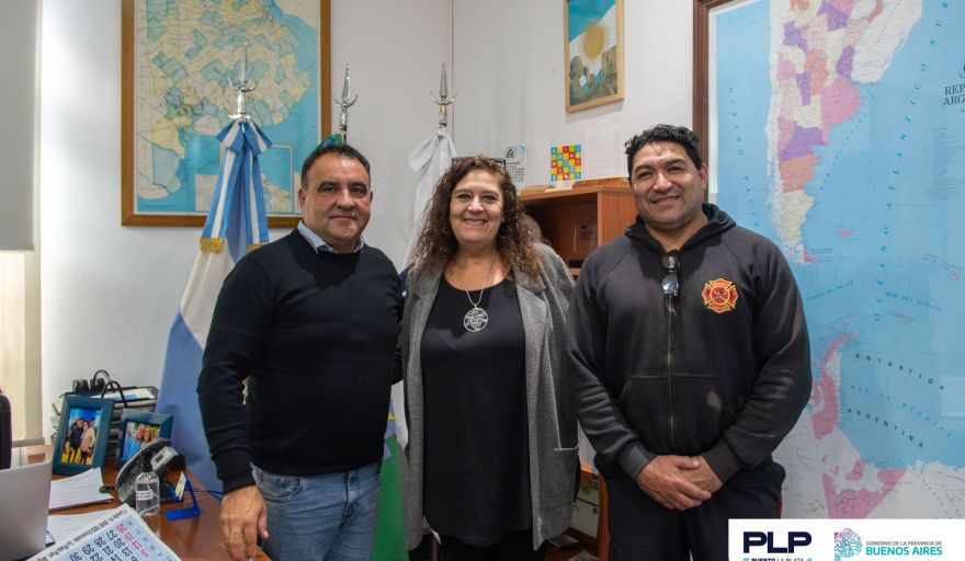 Puerto La Plata suscribió un convenio de colaboración con los Bomberos Voluntarios de Ensenada