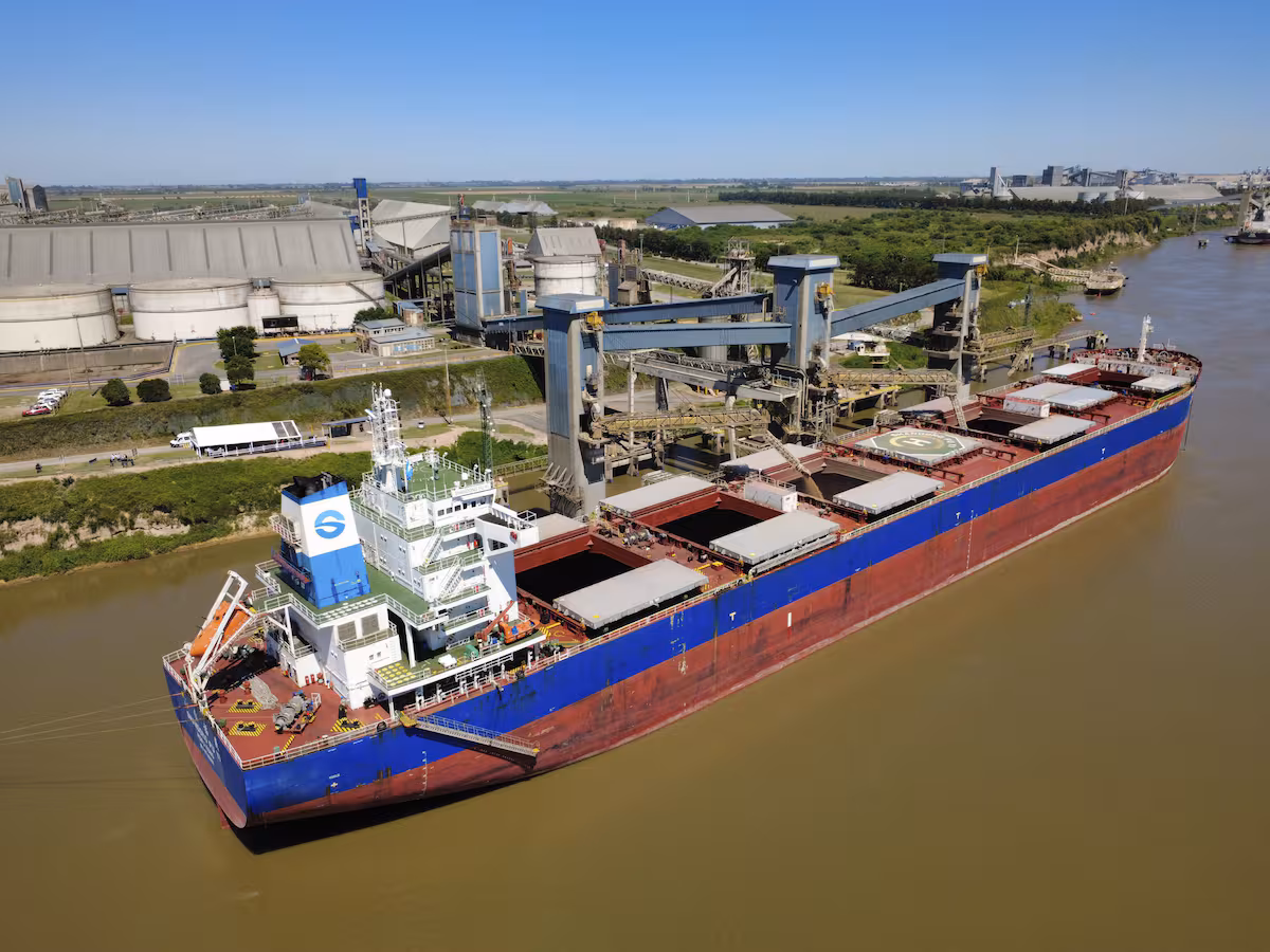Nueve barcos y 310.000 toneladas: el maíz argentino consolida su ingreso al mercado chino