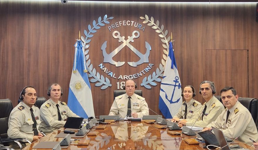 La Prefectura Naval Argentina participó en Viena del lanzamiento de estándares globales contra el delito en el mar