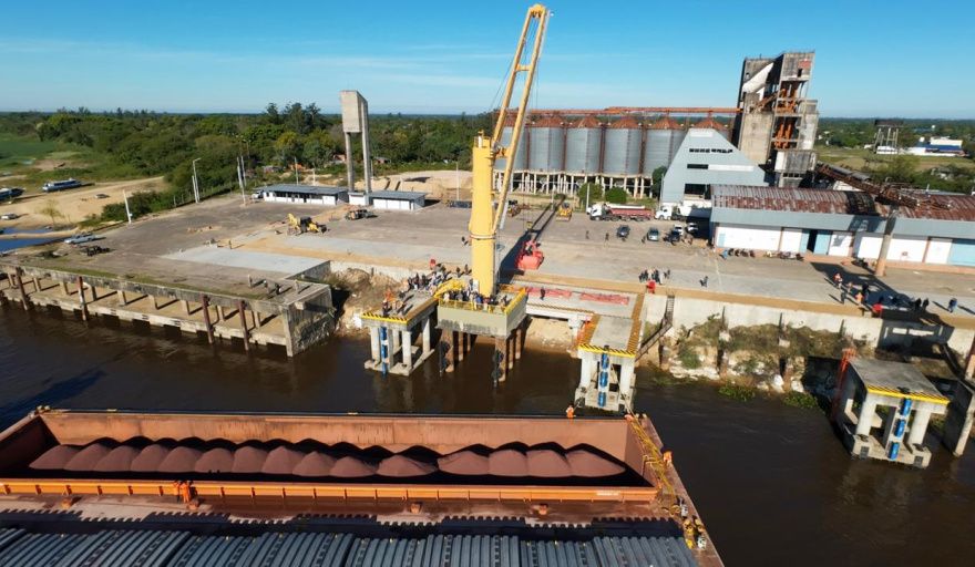 Reactivación portuaria en Formosa: el puerto local vuelve a operar tras una década de inactividad