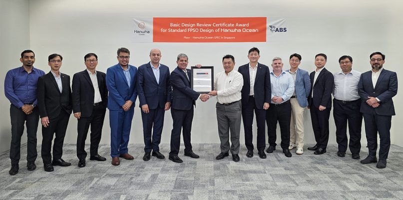 Imagen de portada - ABS Certifies Hanwha Ocean's Standardized FPSO Design for Deep Waters