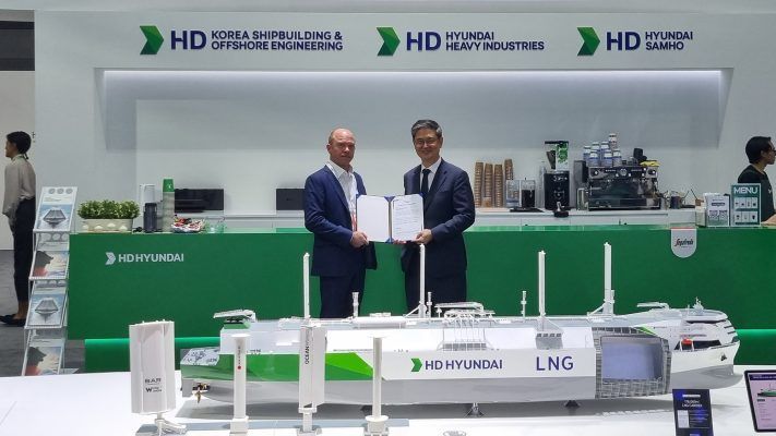 Imagen de portada - ABS aprueba diseño de HD HHI y HD KSOE para buque de suministro de combustible de amoníaco