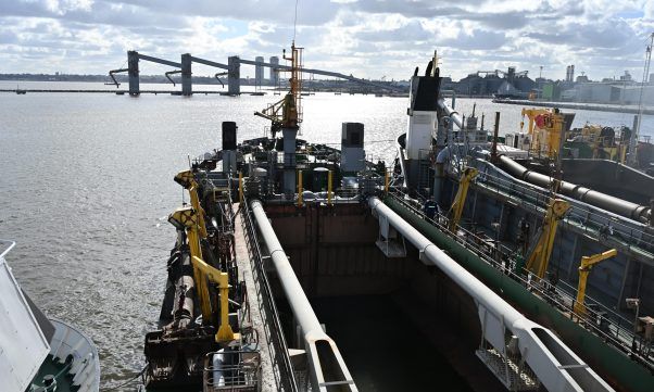 Imagen de portada - ANP Reactivates Alfredo Labadie Dredger in Port of Montevideo After 3-Year Stoppage