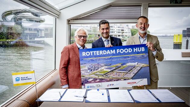 Imagen de portada - Acuerdo para el desarrollo de 38 hectáreas para el Rotterdam Food Hub