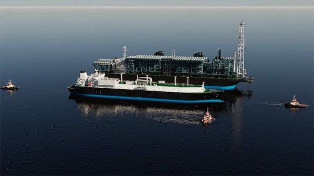 Imagen de portada - Aprobación de la FID para la primera planta flotante de GNL de EE. UU. y la FLNG más grande del mundo