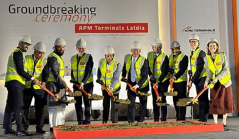 Imagen de portada - Bangladesh: APM Terminals inicia construcción de nueva terminal en Laldia