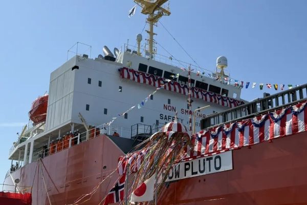 Imagen de portada - Bow Pluto: Odfjell's new chemical tanker enters operations