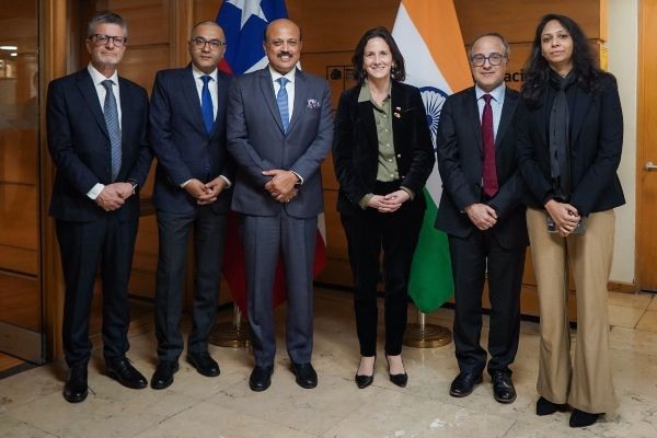 Imagen de portada - CEPA Negotiation Between Chile and India Advances Towards Market Access Agreement