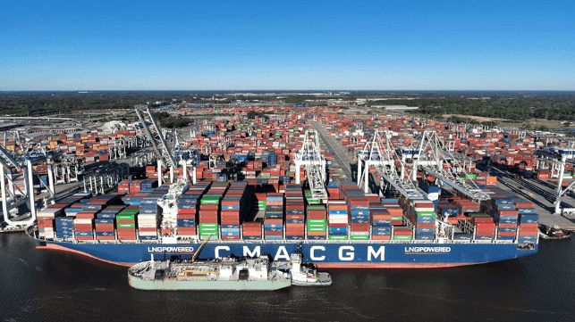 Imagen de portada - CMA CGM y Capital Clean Energy Carriers Forman una Empresa Conjunta para un Buque de Suministro de GNL