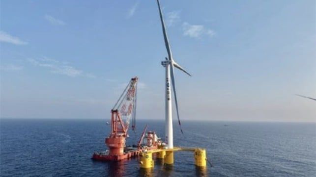 Imagen de portada - China Despliega la Plataforma Eólica Flotante Más Grande Adaptada para Mares Desafiantes