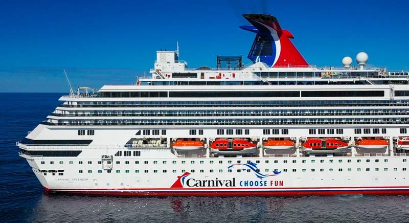 Imagen de portada - Crucero del Carnival Splendor cancelado para septiembre de 2027 debido a cambio en el programa de dique seco