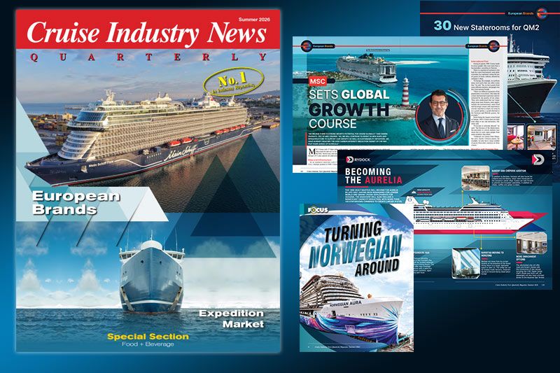 Imagen de portada - Cruise Industry News Lanza la Revista Trimestral de Verano de 2026