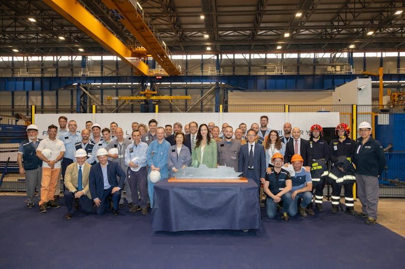 Imagen de portada - Crystal Inicia la Construcción de su Nuevo Barco Crystal Grace en Italia