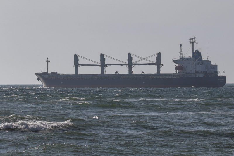 Imagen de portada - Cuello de Botella en el Danubio: 70 Buques en Cola Mientras las Exportaciones de Grano de Ucrania se Ralentizan