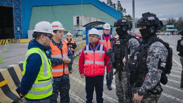Imagen de portada - DP World Lirquén conducts ISPS security drill with authorities