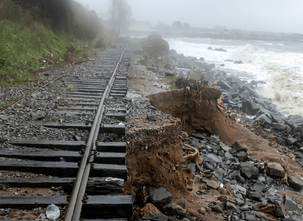 Imagen de portada - Damage to Lirquén's Railway Infrastructure Could Affect DP World Operations