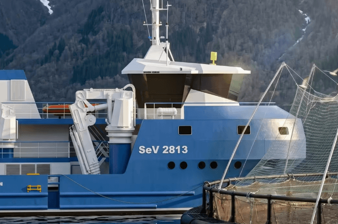 Imagen de portada - Damen Folla and Zeabuz Smart Docking System for Aquaculture Vessels