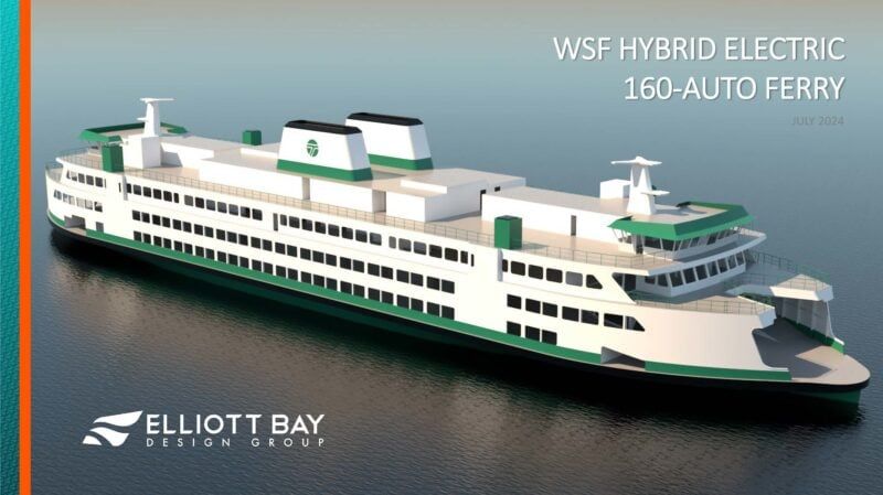 Imagen de portada - Eastern Shipbuilding comienza la construcción de los transbordadores híbridos-eléctricos del estado de Washington