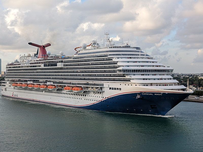 Imagen de portada - El Carnival Magic Cumple 15 Años de Servicio para Carnival Cruise Line
