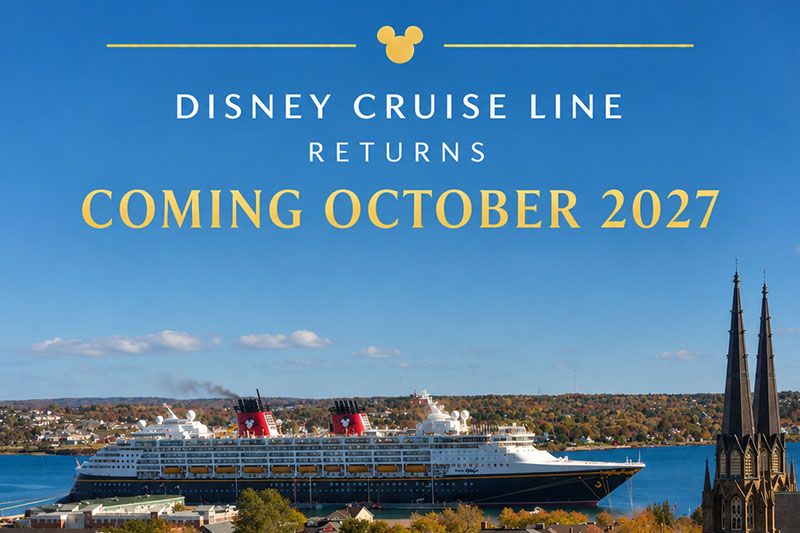 Imagen de portada - El Disney Wish realizará su escala inaugural en el Puerto de Charlottetown en octubre de 2027