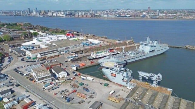 Imagen de portada - El Histórico Astillero Británico Cammell Laird Vendido en Consolidación del Sector
