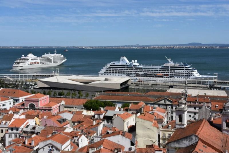 Imagen de portada - El Puerto de Lisboa Establece Nuevos Récords de Cruceros con 81,735 Pasajeros en Junio