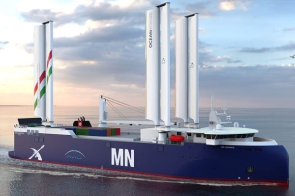 Imagen de portada - Encargan a Knud E. Hansen diseño de recién presentado proyecto de buque de Maritime Nantaise