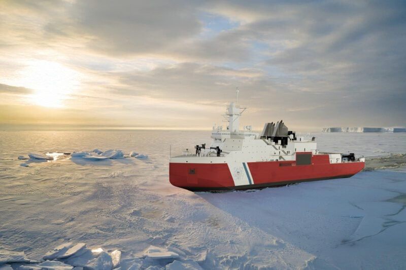 Imagen de portada - Entrega del Rompehielos de Seguridad Polar Retrasada hasta 2033 mientras los Costos del Programa Superan los $6 Mil Millones