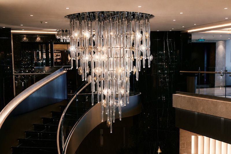 Imagen de portada - Explora III recibe candelabros personalizados del vidriero de Murano Venini