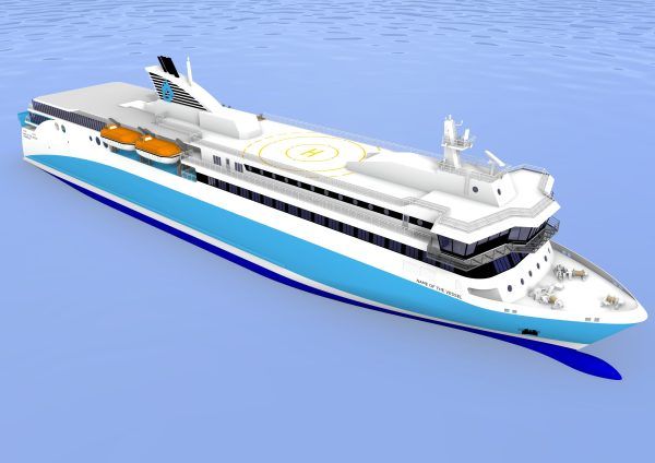 Imagen de portada - Foreship Designs Efficient Ferry for Greek Operators