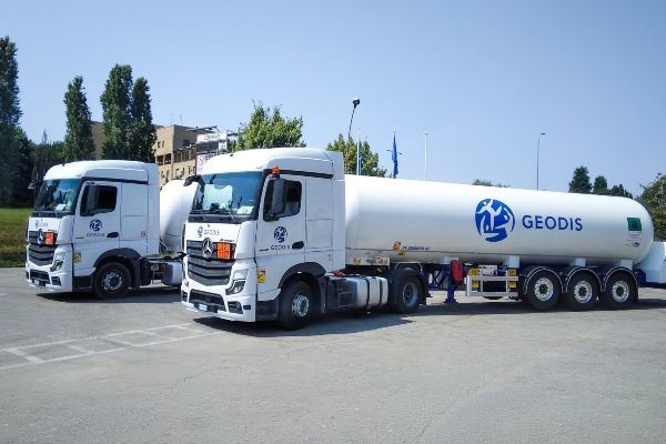 Imagen de portada - Geodis incorporates CO2 tankers in Italy for gas transport