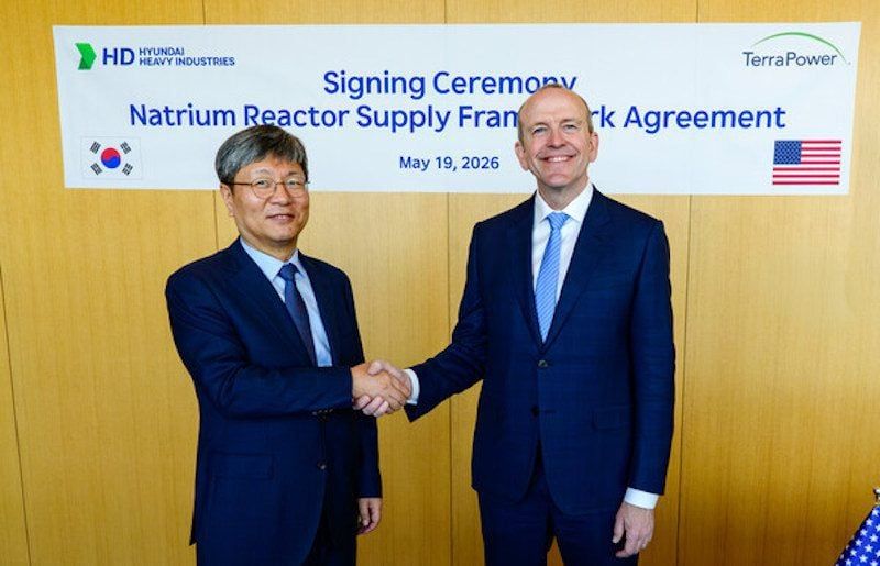 Imagen de portada - HD Hyundai Profundiza en la Energía Nuclear con un Pacto de Suministro de Reactores con TerraPower