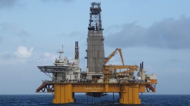 Imagen de portada - HSE: Falla de motor provocó la caída de un preventor de reventones desde una plataforma de perforación