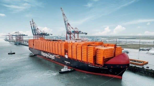Imagen de portada - Hapag-Lloyd califica el primer trimestre de "insatisfactorio" y advierte sobre la incertidumbre