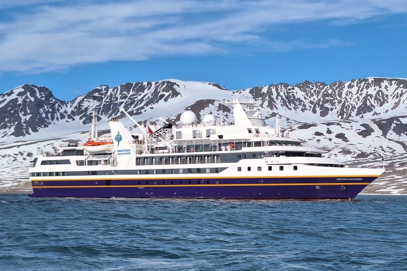 Imagen de portada - Heritage Discoverer debutará 7 nuevas expediciones en la temporada 2027-28