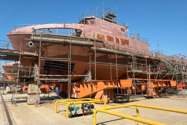 Imagen de portada - Incat Crowther Shows Construction of Three DP2 Crew Boats for Azerbaijan