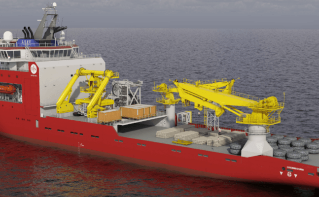 Imagen de portada - Jan De Nul ordena construcción de nuevo buque de instalación de cables submarinos