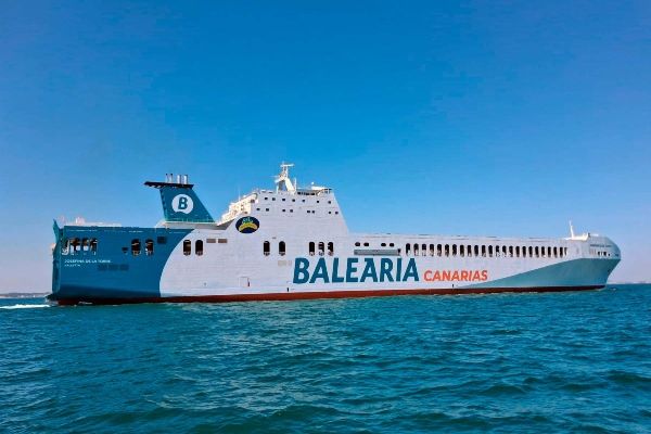 Imagen de portada - Josefina de la Torre: Baleària Canarias adds a 4,000-meter cargo vessel