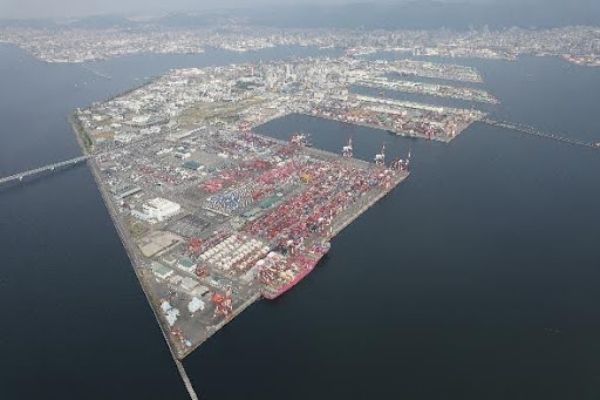 Imagen de portada - K Line Begins Operations at Kobe Port's KICT Container Terminal