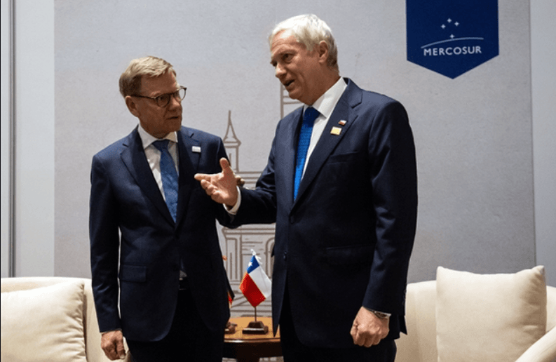 Imagen de portada - Kast and German Minister Discuss Security in Brazil-Chile Bioceanic Corridor