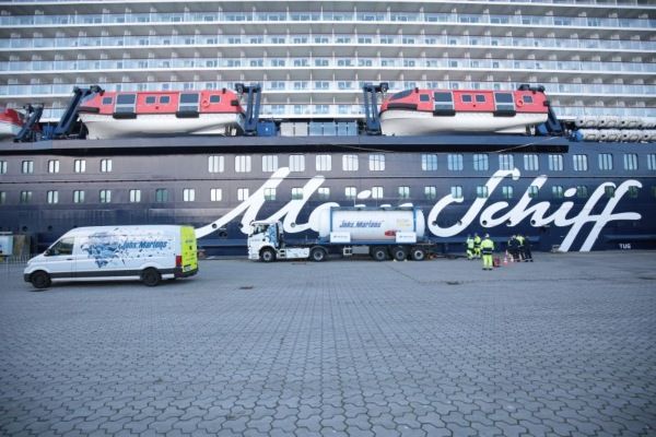 Imagen de portada - Kiel supplies biomethanol to cruise ship Mein Schiff 7 in operational test